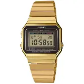 Casio Vintage A700WEG-9AEF Unisex Horloge - 33 mm