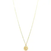 Karma Ketting Coin Goud