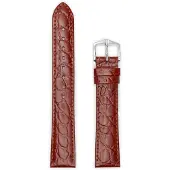 Hirsch Strap Crocograin L 12322870-2-18 (Bandbreedte: 18 mm)