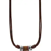 Fossil Ketting bruin