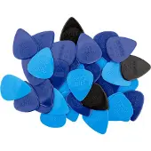 Ernie Ball 9133 Mixed Nylon plectrums (50 stuks)