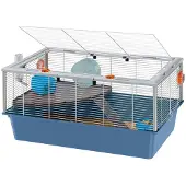 Ferplast Hamsterkooi Criceti Blauw 78 X 48 X 39 Cm