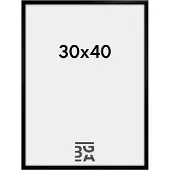 Walther design KV040B Wissellijst Papierformaat: 30 x 40 cm (b x h) 30 cm x 40 cm Zwart