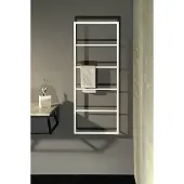 Sapho Industrial handdoekrek hangend 115x60cm mat wit