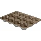 Nordic Ware Naturals Aluminium Non-Stick Muffin Pan Twaalf 2,75 Inch Vormpjes
