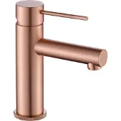 Best design Wastafelmengkraan Lyon 17.5 cm 1-hendel Mat Rose Goud