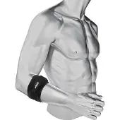 Zamst - Gewrichtsbeschermers - Elbow Band voor Unisex - Maat L - Zwart