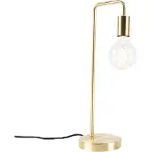 QAZQA Art Deco tafellamp messing - Facil
