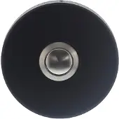 Intersteel Ronde Deurbel Chimea Verdekt Zwart