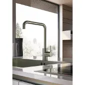 Hotbath Cobber keukenmengkraan Keuken geborsteld nikkel