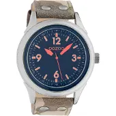 Oozoo Timepieces Camouflage/Zwart horloge C10354 (48 mm)