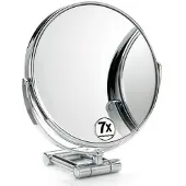 DECOR WALTHER Make-up spiegel SPT 50/V Staand Chrome (7x magnification)