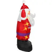 Finidi Decoratieve opblaasbare kerstman met licht 300cm