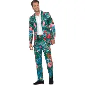 Smiffys Tropisch Flamingo Hawaii - Man