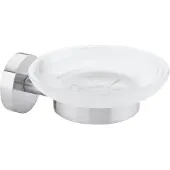 TESA MOON 40310-00000-00 Zeepschaaltje Zilver, Wit (gesatineerd)