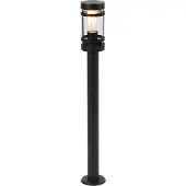 QAZQA Moderne buitenlamp zwart 80 cm IP44 - Gleam