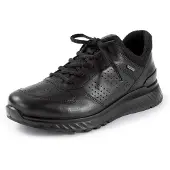 Ecco Sneakers laag 'Schnürschuh Damen 835303/01001 Echtleder in schwarz' zwart