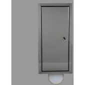 Etsero Brush-up inbouw toiletborstel RVS gepolijst