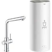 GROHE Red Keukenkraan met L-uitloop en Kokend Water Boiler