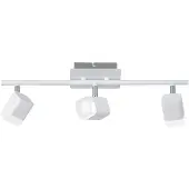 TRIO LED plafondspot Roubaix 3-lichts wit