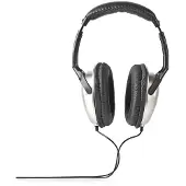 Nedis Bedrade Over-ear Koptelefoon | 2.70 m | Zilver / Zwart | 1 stuks - HPWD1200BK HPWD1200BK