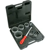 Verto Gatenzagen, Tungsten beton gatenzaagset 5 st. 32, 43, 53, 67, 83 mm (T60H900) (32, 43, 53, 67, 83 mm)
