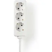 Nedis Stekkerdoos 3-voudig | 5 meter (Wit)