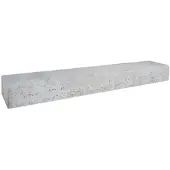 Gardenlux 2 stuks! Betonbiels grijs 12x20x120 cm
