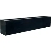 Pottery Pots Bloempot Natural Jort Middle High Black 200 x 30 x 40 cm
