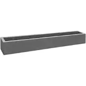 Pottery Pots Bloempot Natural Jort Low M Grey 200 x 30 x 25 cm