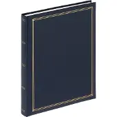 Walther design SK-124-L Monza - Zelfklevend album - Formaat 26 x 30 cm - Blauw