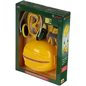 Theo Klein Toys - Bosch mini speelgoed accessories Set, met helm, bril, handschoenen en oorbeschermers -