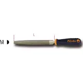 Beta Halfzoeten vijlen, halfrond met handgreep 1719BMD12/M - 017190328