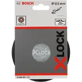 Bosch X-LOCK steunschijf, hard, 115 mm 2608601713