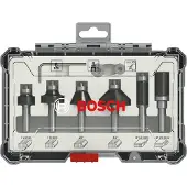 Bosch 2607017468 6-delige Frezenset In Cassette - Afronden En Profileren - 6mm