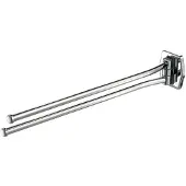Geesa Handdoekenrek Geesa Standard Chroom 2-armig