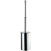 Smedbo Outline Toiletborstelhouder Chroom Met Telescopische Greep/afneembare Deksel - Messing - Accessoires, Toilet accessoires, Toiletborstelhouders - 7391447047561