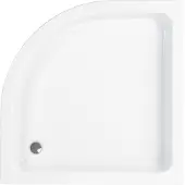 Wisa Cadiz S douchebak kwartrond 90x90x8 cm met potenset Wit