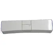 Wisa Serie 790 deksel met druktoets voor reservoir Wit