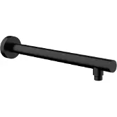 Wiesbaden Douche arm 45 cm rond muurbevestiging mat zwart