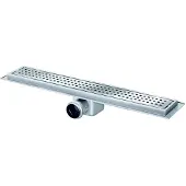 Van den berg afvoergoot 60cm met flens zijafvoer 50 mm RVS