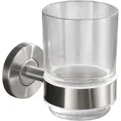 Wiesbaden glashouder met glas RVS 304