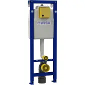 Wisa XS inbouwreservoir frontbediening 114 cm blauw 8050452980