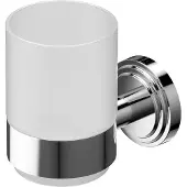Geesa Naxos glashouder met glas chroom