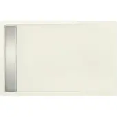Xenz Easy-Tray douchebak 100x90x5cm edelweis