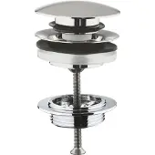 GROHE Afvoergarnituur - push-open - Supersteel (RVS)