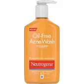 Neutrogena Olievrije Gezichtsreiniger met Salicylzuur voor Acne-gevoelige Huid, 9.1 fl. oz