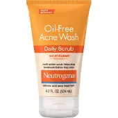 Neutrogena Gezichtsscrub Dagelijks Gebruik Acnebestrijdend Olievrij 124 ml