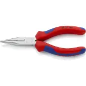 Knipex 25 05 140 Platte rondbektang Elektronica en fijnmechanica Recht Vanadium elektrostaal 140 mm