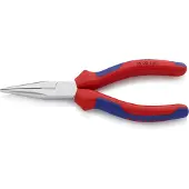 Knipex 25 05 160 Radiotang 160mm recht + zijsnijder met comfortgrepen | verchroomd